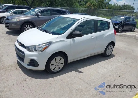 2018 Chevrolet Spark Ls Cvt z USA, uszkodzony, nr VIN KL8CB6SA1JC469333